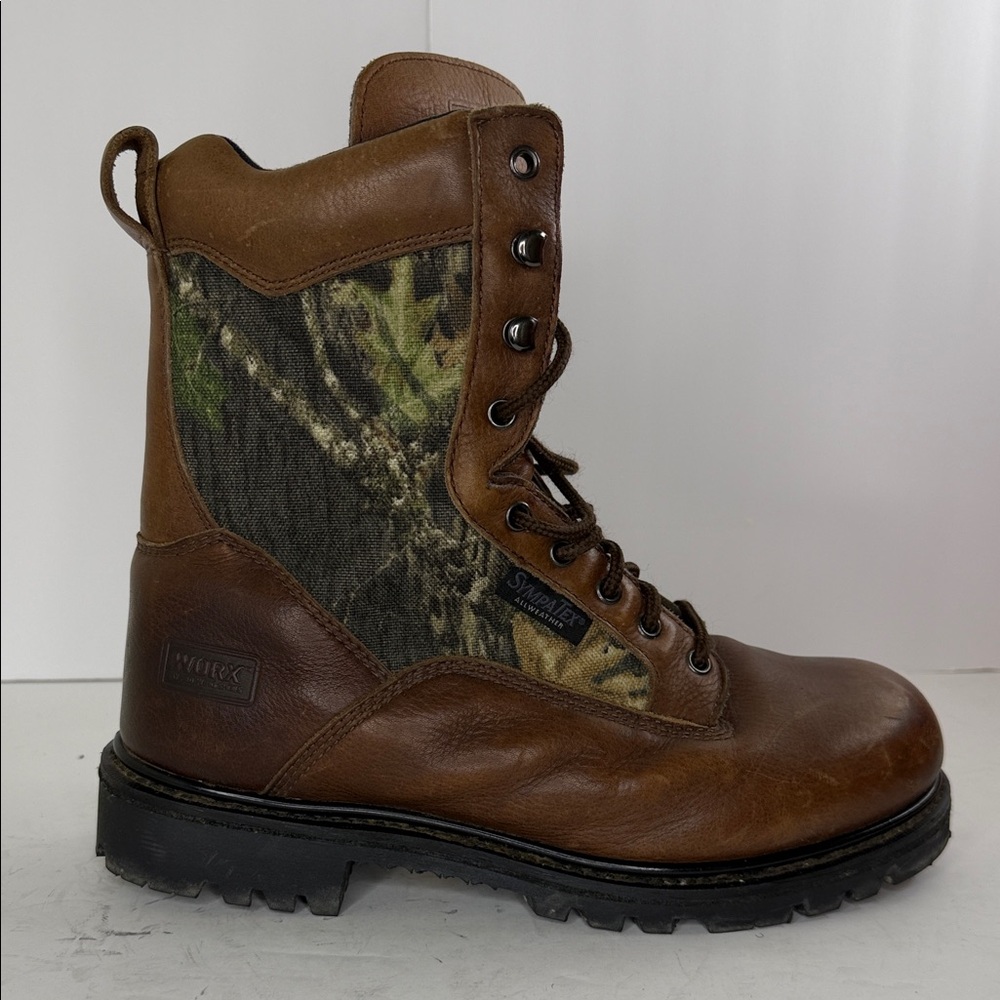 Red Wing Shoes Brown Leather Camouflage Hunting Boot